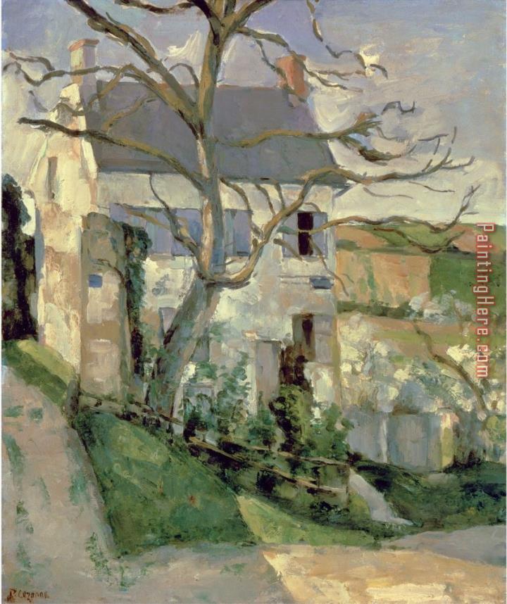 Paul Cezanne The House And The Tree C 1873 74